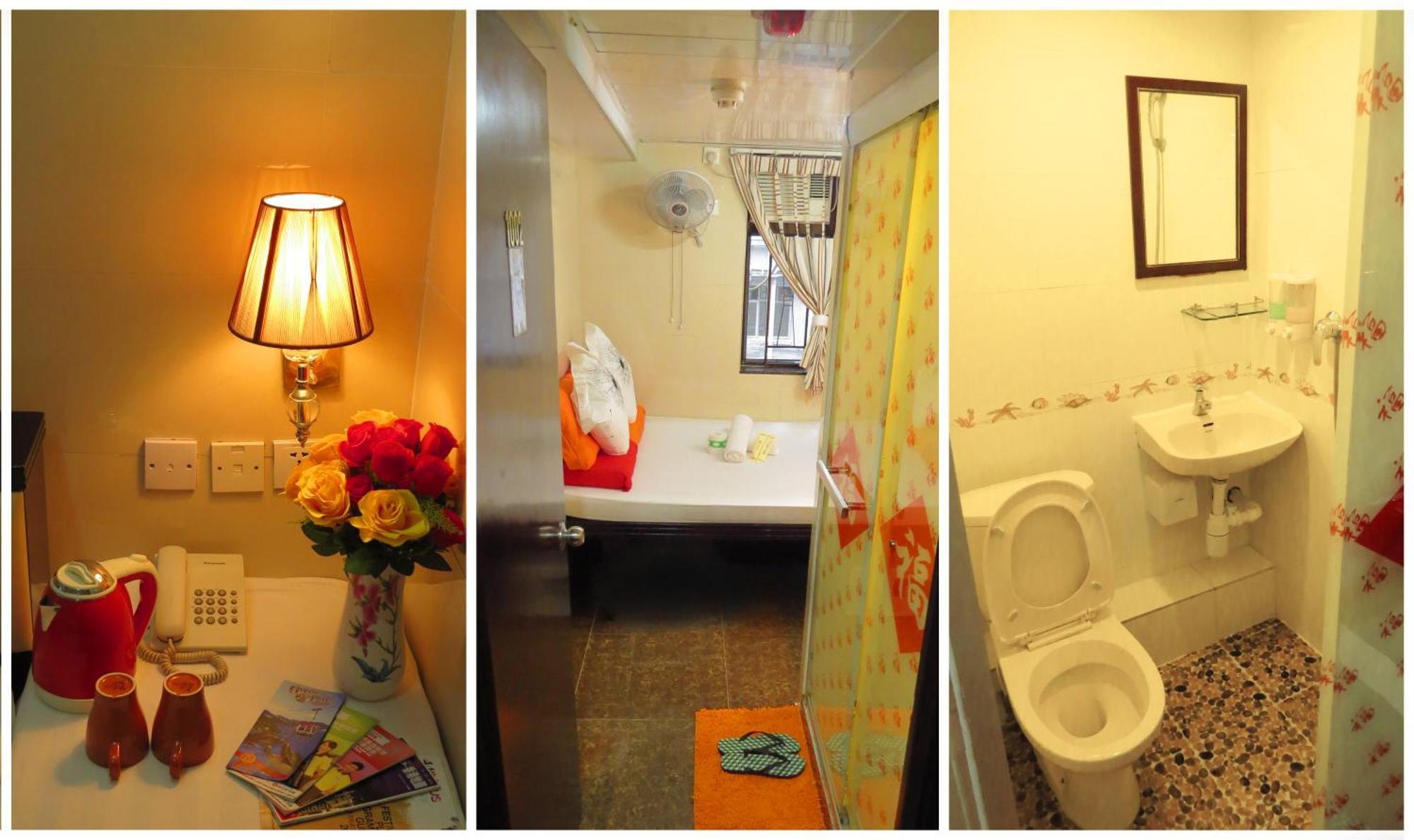 Manila Hotel -Hostel Block D Hongkong Rom bilde